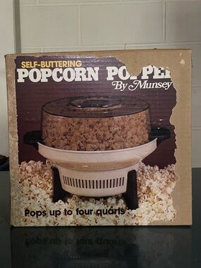 1970’s Self-Buttering Popcorn Popper - By Munsey